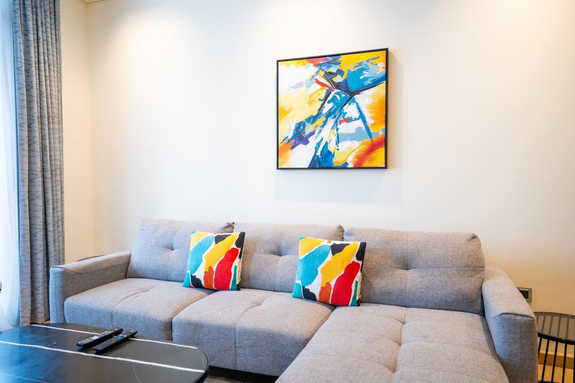 Rh- Modern Comfort, Bright 1Br Near Dubai Mall, City Views Buitenkant foto