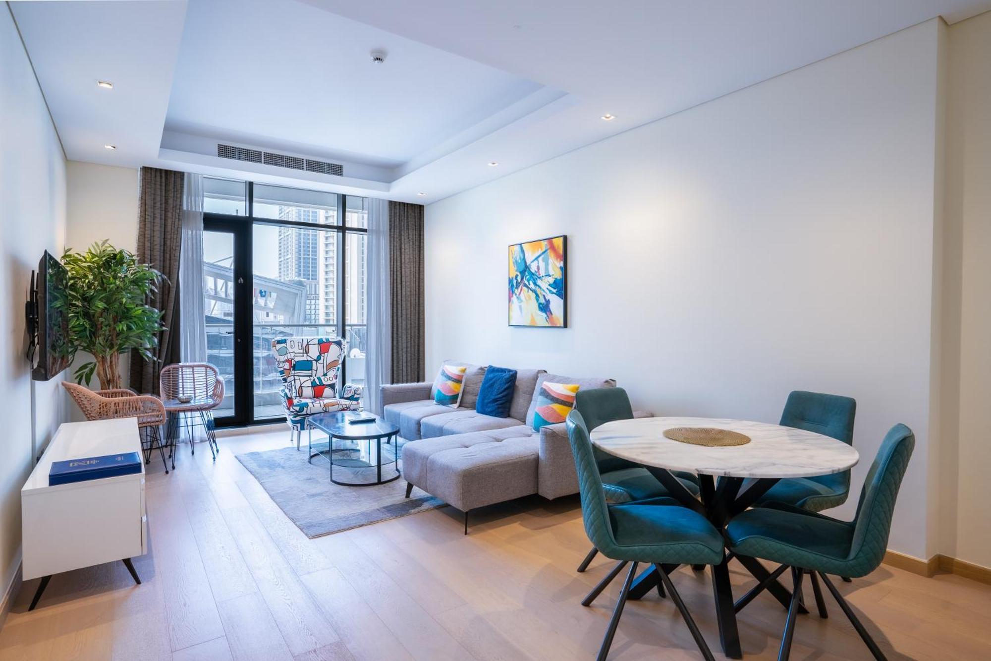 Rh- Modern Comfort, Bright 1Br Near Dubai Mall, City Views Buitenkant foto